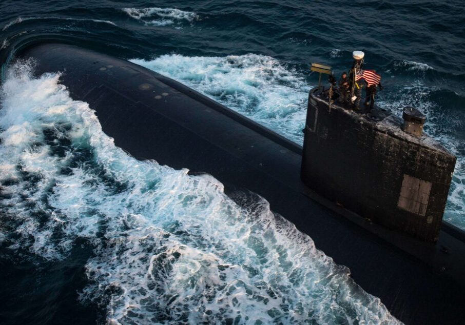 USS Toledo transits the Arabian Gulf-2